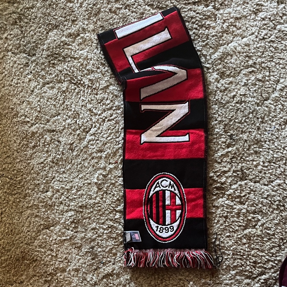 Red and Black Scarf